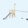Robinia Wooden Diverse Equipments