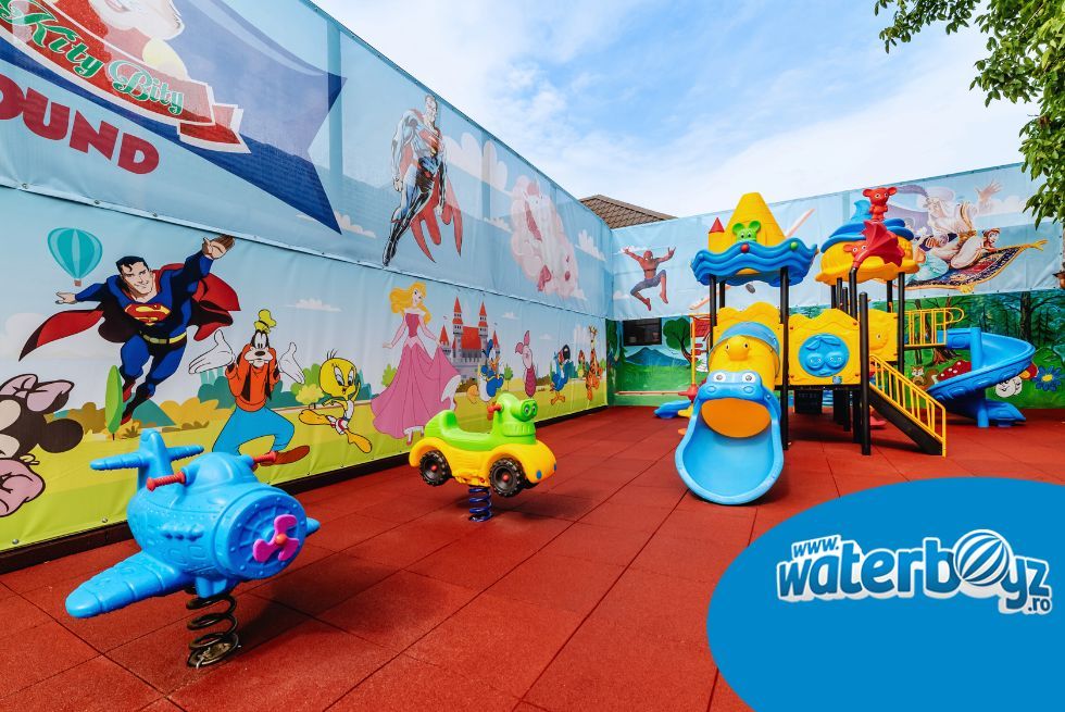 Outdoor playground design for Kity Bity Kindergarten, Constanta