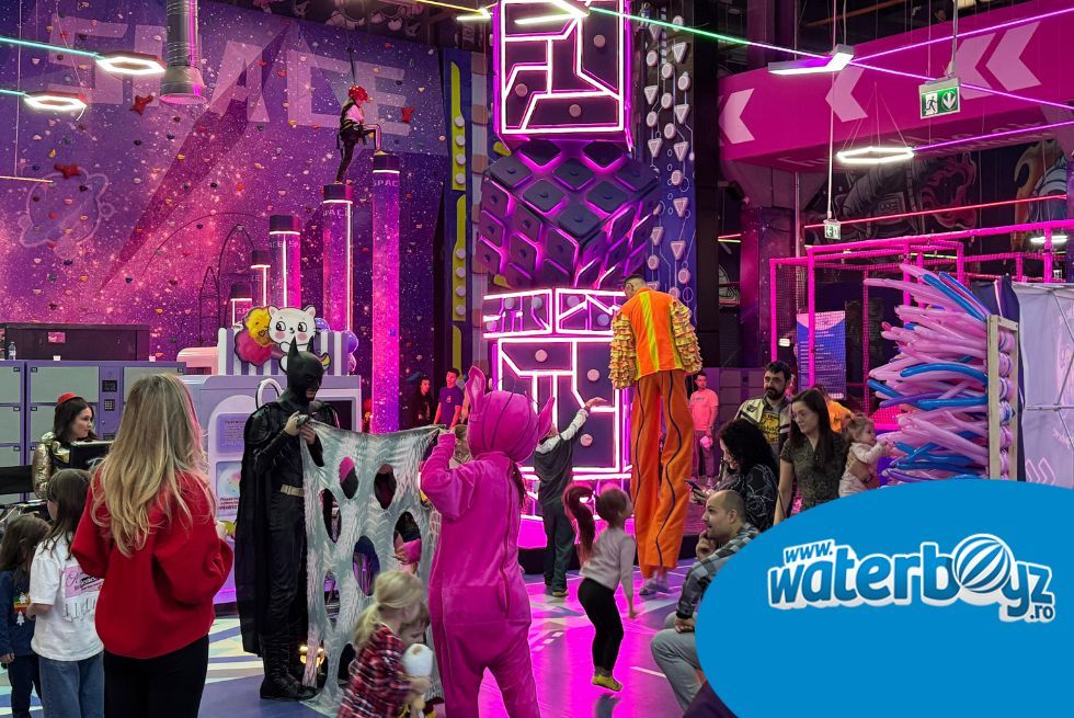 Jumpy Iași - cel mai nou și spectaculos loc de joacă indoor din oraș, amenajat de Waterboyz Jumpy Iași - cel mai nou și spectaculos loc de joacă indoor din oraș, amenajat de Waterboyz