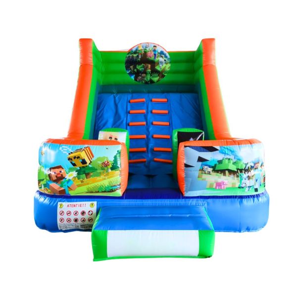 Inflatable slide Mincraft Inflatable slide Mincraft