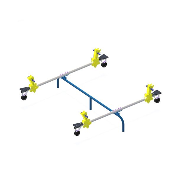 Seesaw with 4 seats Dragonfly Seesaw with 4 seats Dragonfly