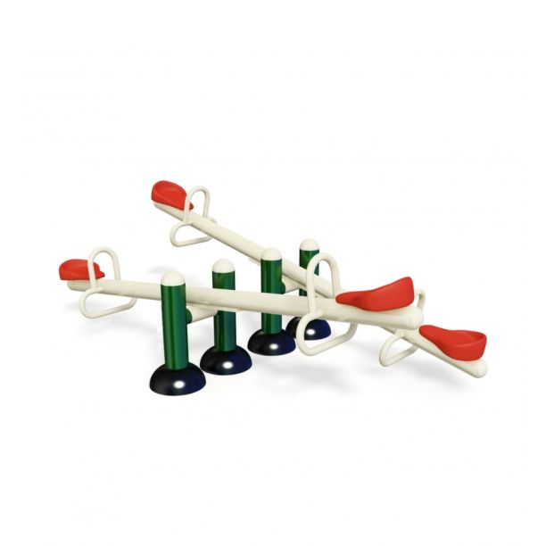 Seesaw with 4 seats model 10 Seesaw with 4 seats model 10