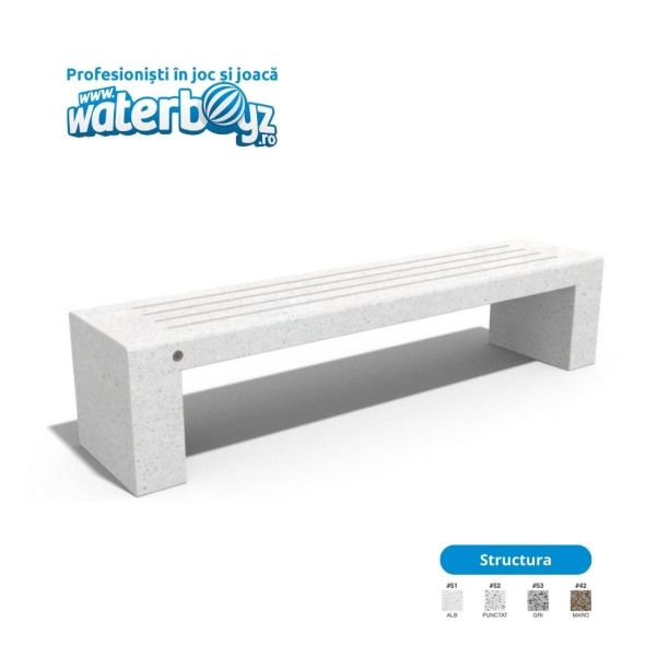 Banca parc Urban Beton model 12