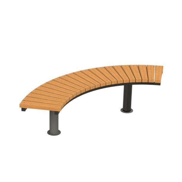 Wooden Park Bench Circle 1 Wooden Park Bench Circle 1
