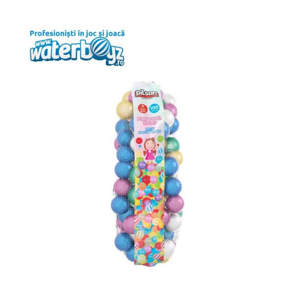 Bile de plastic 9 cm sidefate