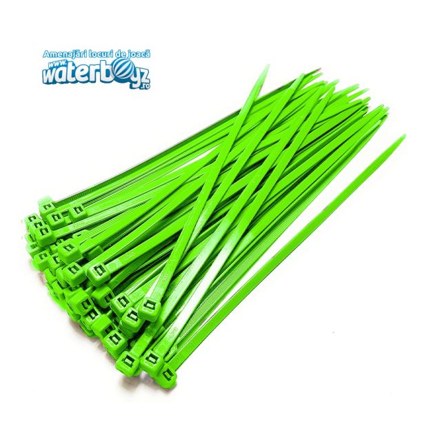 Neon Green Plastic Ties Neon Green Plastic Ties