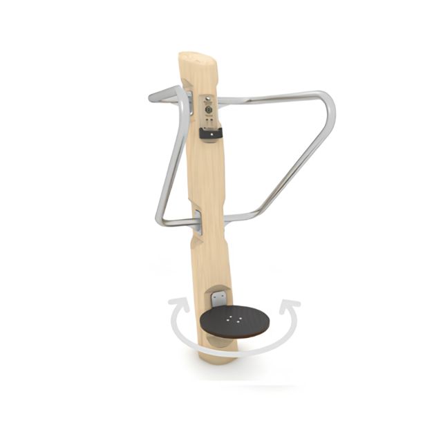 Robinia Wooden Fitness Equipment for Abdomen Parc 2 Robinia Wooden Fitness Equipment for Abdomen Parc 2