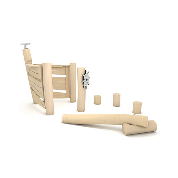 Robinia Wooden Outdoor Playground Pirate Ship 3 Robinia Wooden Outdoor Playground Pirate Ship 3