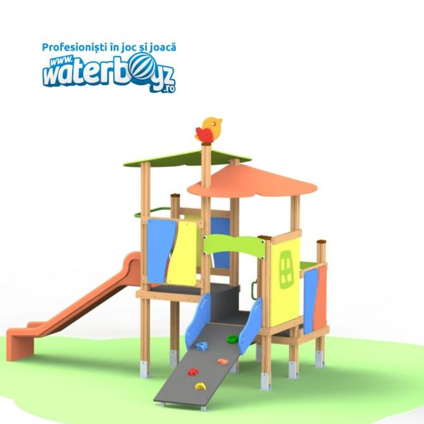 Loc de joaca de exterior Happy Nature 4 Loc de joaca de exterior Happy Nature 4