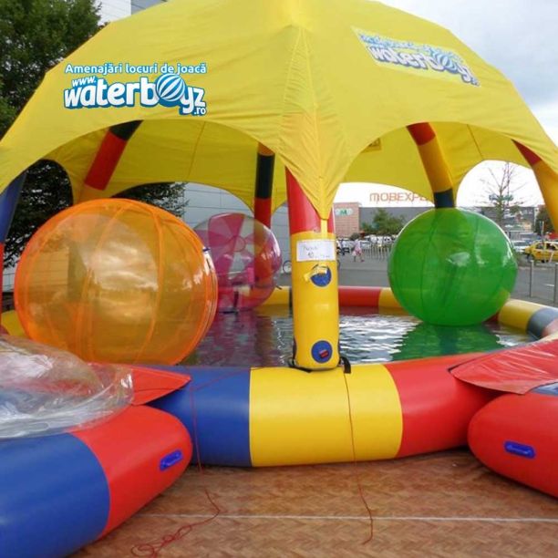 Piscina rotunda acoperita 8m