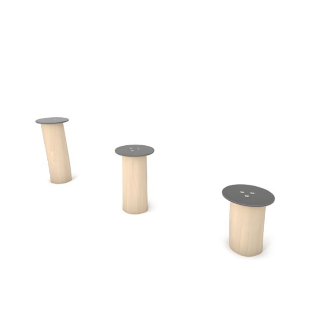 Robinia wooden equipment for balance Parc 2 Robinia wooden equipment for balance Parc 2