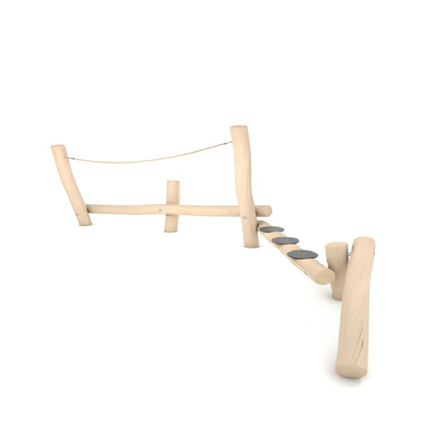 Robinia Wooden Calisthenics Balance System Parc 7 Robinia Wooden Calisthenics Balance System Parc 7