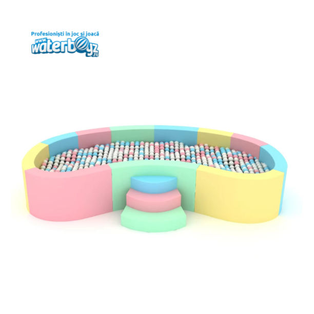 Softplay Ball Pit Bean Pastel Softplay Ball Pit Bean Pastel