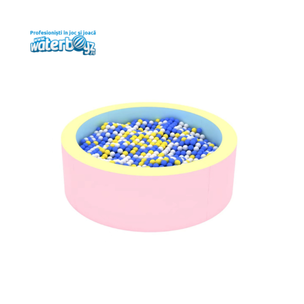 Softplay Ball Pit Round Small Pastel Softplay Ball Pit Round Small Pastel