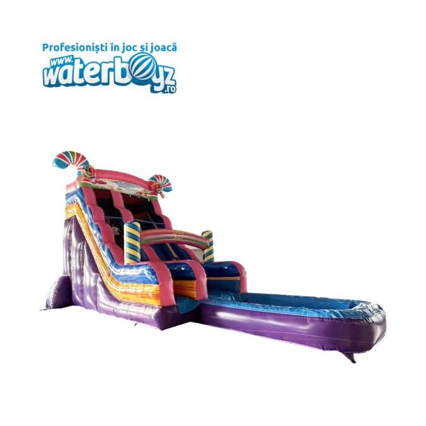 Tobogan gonflabil Candy Land