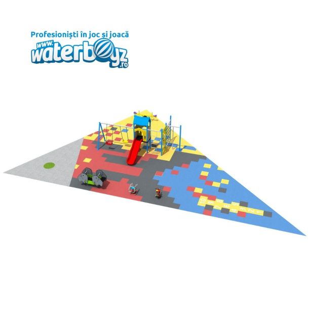 Complete Outdoor Playground Arrangement Colors Complete Outdoor Playground Arrangement Colors