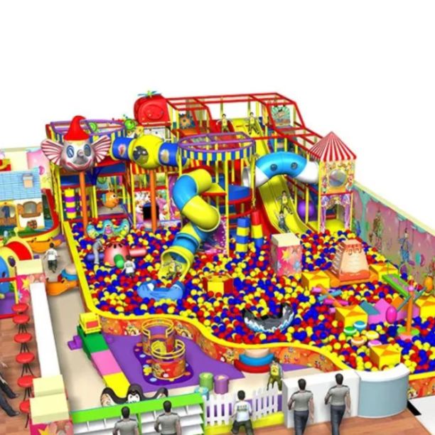 Complete indoor playground designed Circus 400 m2 Complete indoor playground designed Circus 400 m2