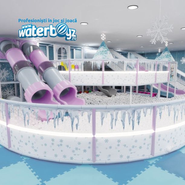 Complete interior playground arrangement Frozen Complete interior playground arrangement Frozen