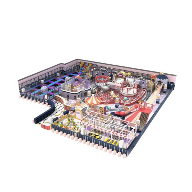 Amenajare completa loc de joaca de interior Smile Factory