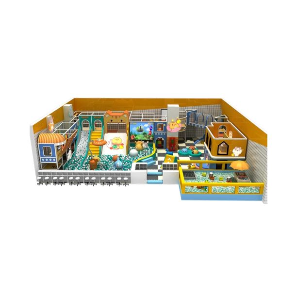 Complete indoor playground designed Kitten Complete indoor playground designed Kitten