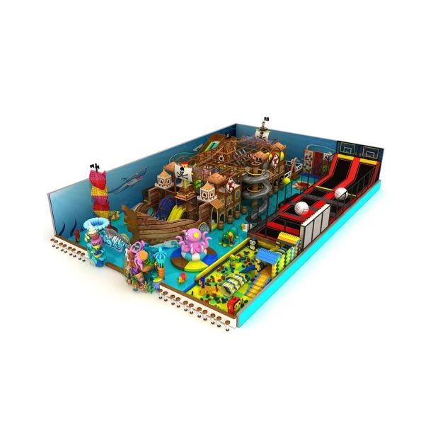 Complete indoor playground designed Pirate World Complete indoor playground designed Pirate World