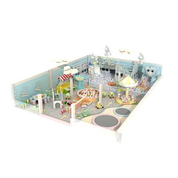 Complete indoor playground Blue Mouse Complete indoor playground Blue Mouse