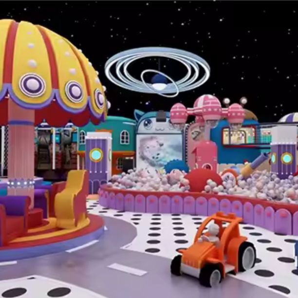 Complete indoor playground Bubbles Town Complete indoor playground Bubbles Town