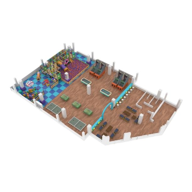 Interior complete playground arrangement Funfinity Interior complete playground arrangement Funfinity