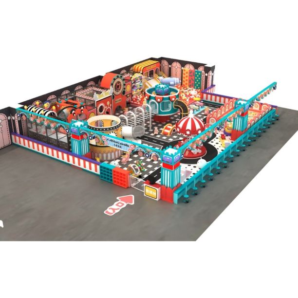 Complete indoor playground designed Funlandia Complete indoor playground designed Funlandia