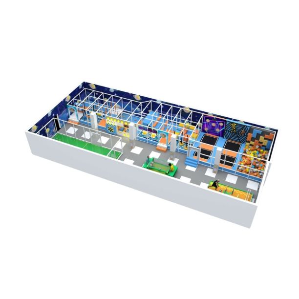 Complete interior playground arrangement Galaxy Arena Complete interior playground arrangement Galaxy Arena
