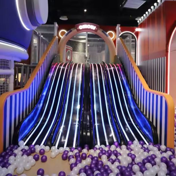 Complete indoor playground Purple City Complete indoor playground Purple City