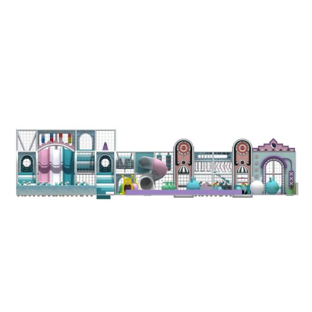 Complete interior playground arrangement Turquoise Pastel Complete interior playground arrangement Turquoise Pastel