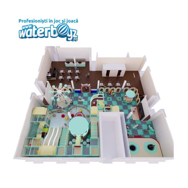 Complete interior playground arrangement Wonder World Complete interior playground arrangement Wonder World