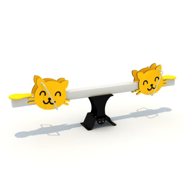 Seesaw with 2 seats Kitty Seesaw with 2 seats Kitty