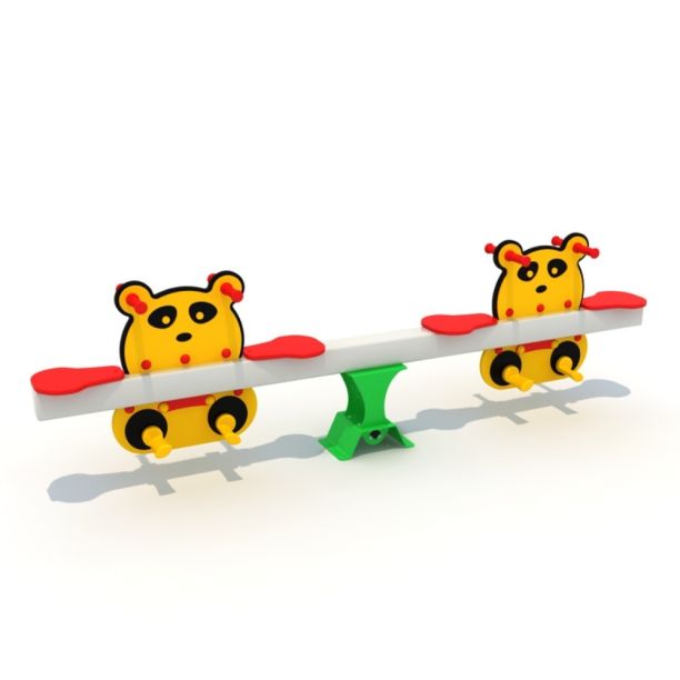 Seesaw with 4 seats Bears Seesaw with 4 seats Bears