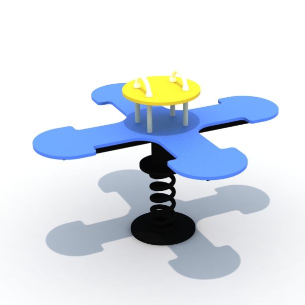 Seesaw with 4 seats Star Seesaw with 4 seats Star