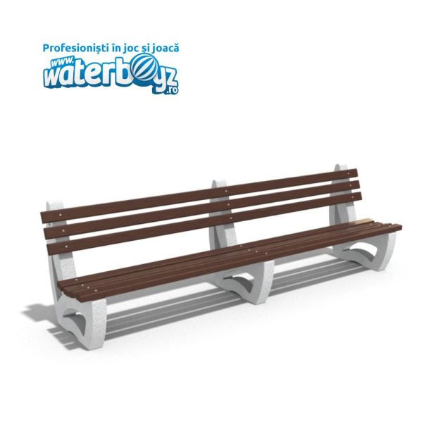 Concrete Urban Park Bench model 16 Concrete Urban Park Bench model 16