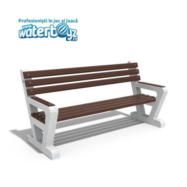 Concrete Urban Park Bench model 18 Concrete Urban Park Bench model 18