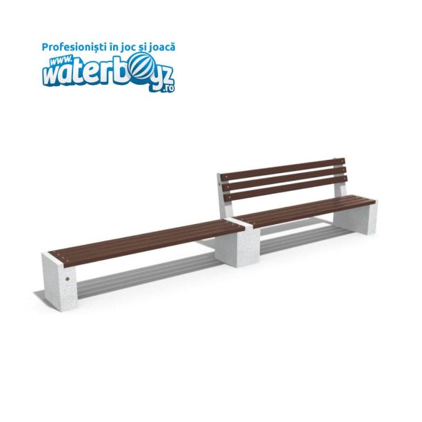 Concrete Urban Park Bench model 23 Concrete Urban Park Bench model 23