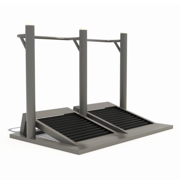 Double outdoor fitness treadmill Double outdoor fitness treadmill