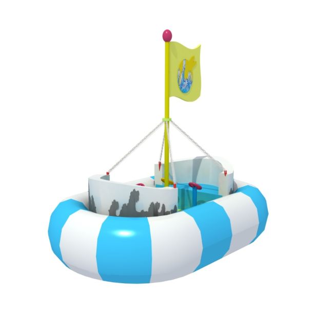 Open electric boat for children Open electric boat for children