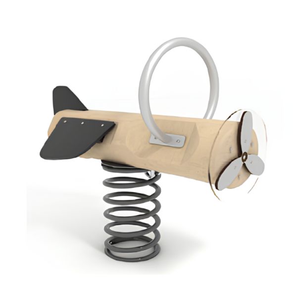 Robinia Wooden Spring Rider Plane Robinia Wooden Spring Rider Plane