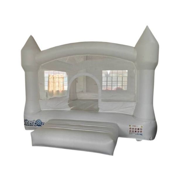 Inflatable castle white model 2 Inflatable castle white model 2