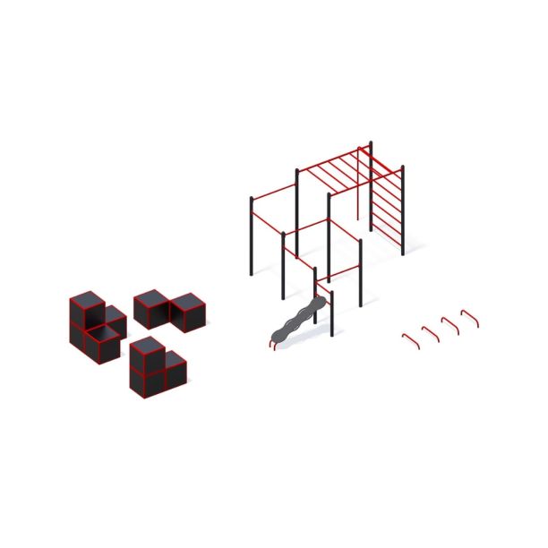 Outdoor fitness complex model 10 Outdoor fitness complex model 10