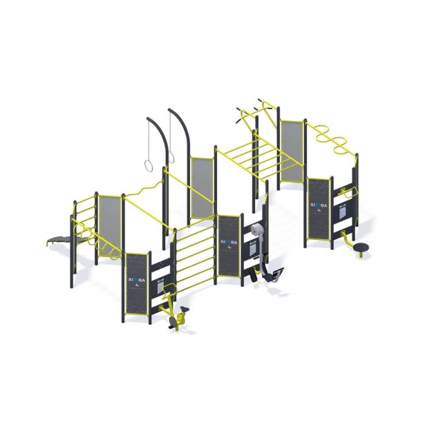 Outdoor fitness complex model 15 Outdoor fitness complex model 15