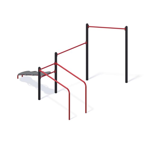 Outdoor fitness complex model 2 Outdoor fitness complex model 2