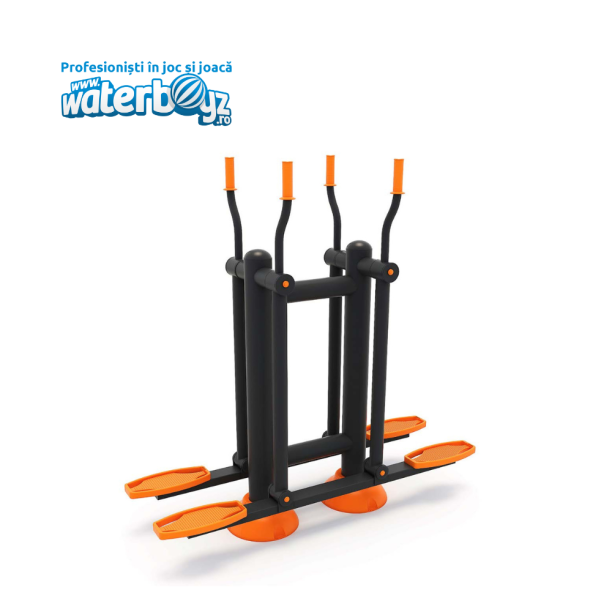 Aparat fitness stepper dublu cu manere model 3 Aparat fitness stepper dublu cu manere model 3