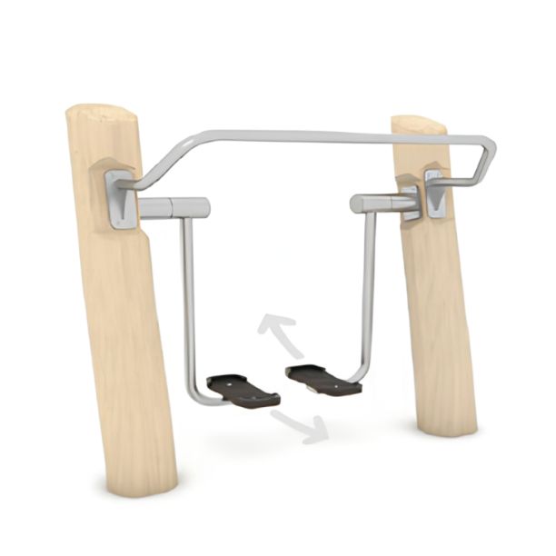 Robinia Wooden Fitness Stepper Parc 1 Robinia Wooden Fitness Stepper Parc 1