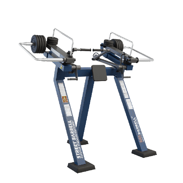 Outdoor fitness equipment for overhead triceps Outdoor fitness equipment for overhead triceps