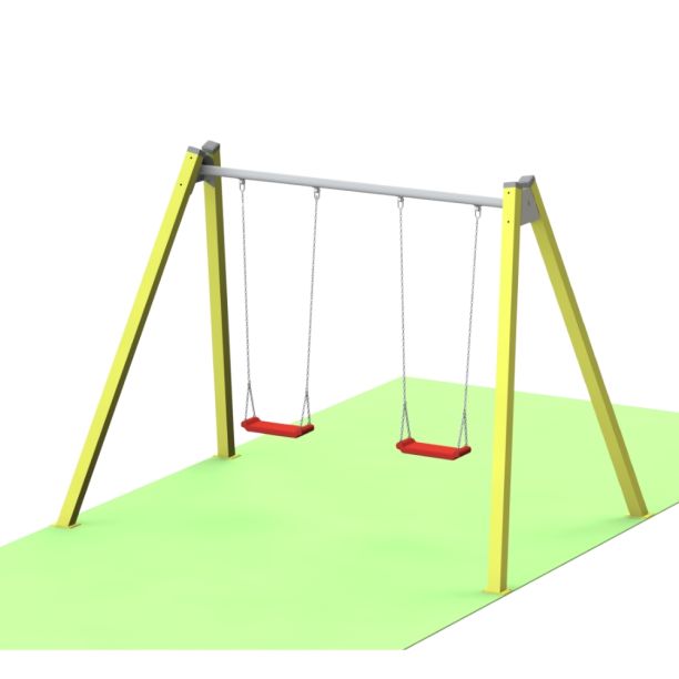 Metal swing for children model 60 Metal swing for children model 60